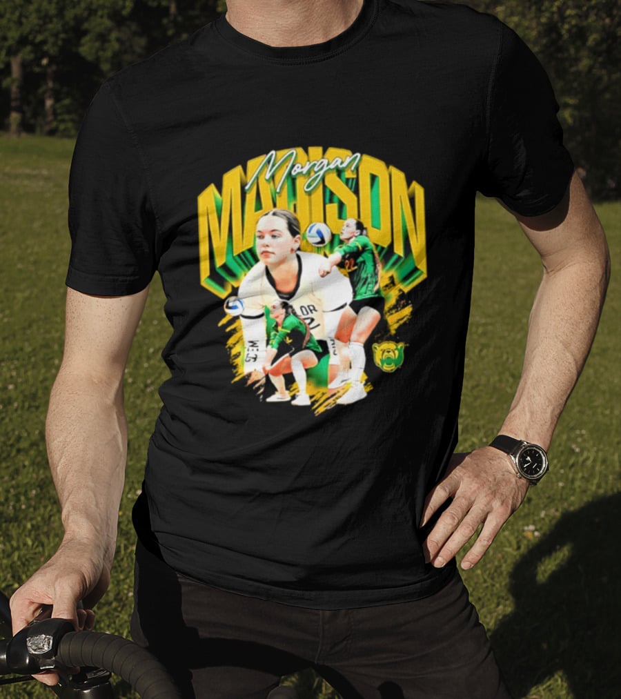 Morgan Madison Baylor Bears Volleyball NCAA Player Action And Team Spirit T-Shirt