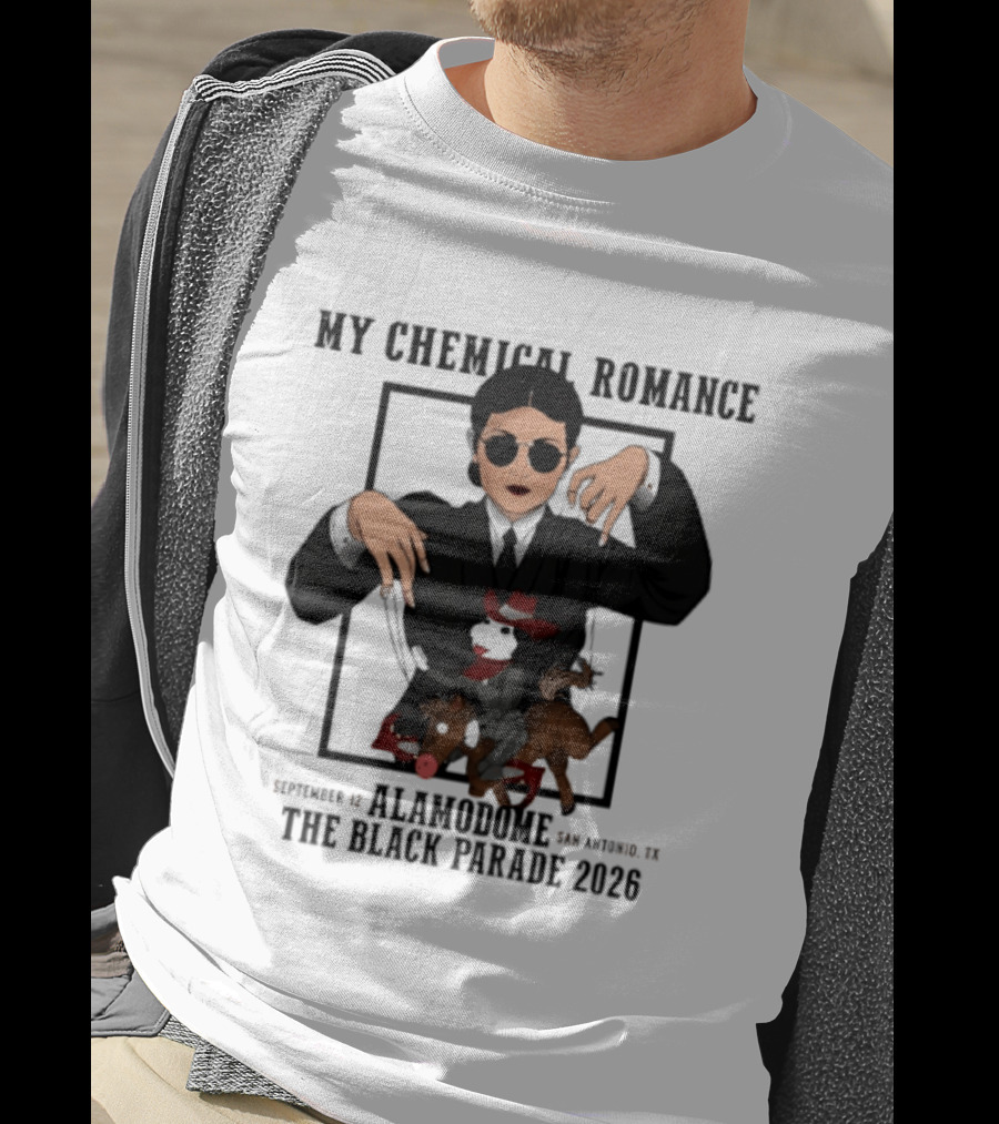 My Chemical Romance The Black Parade Alamodome 2026 September Texas T-Shirt