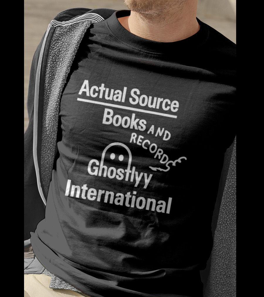 Actual Source Ghostlyy International Books And Records T-Shirt