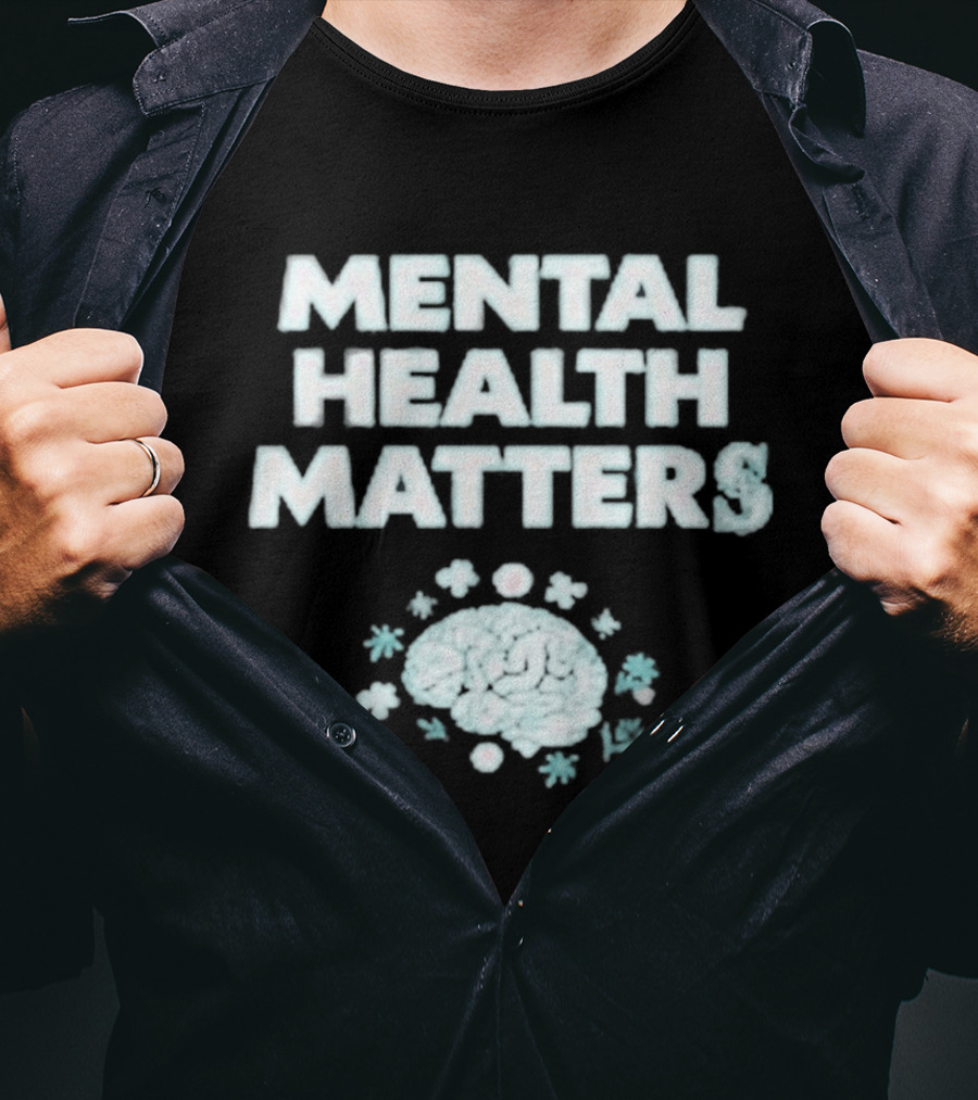 Mariners Mental Health Matters 2026 Awareness T-Shirt