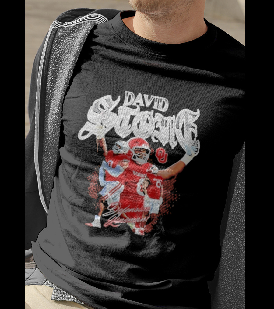 David Stone 0 Oklahoma Sooners Defensive Lineman T-Shirt