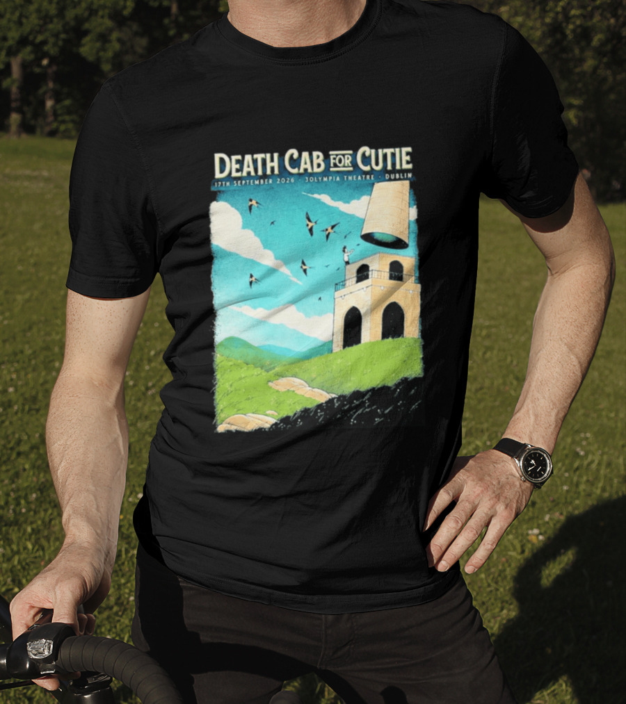 Death Cab For Cutie Olympia Theatre Dublin 17th September 2026 T-Shirt