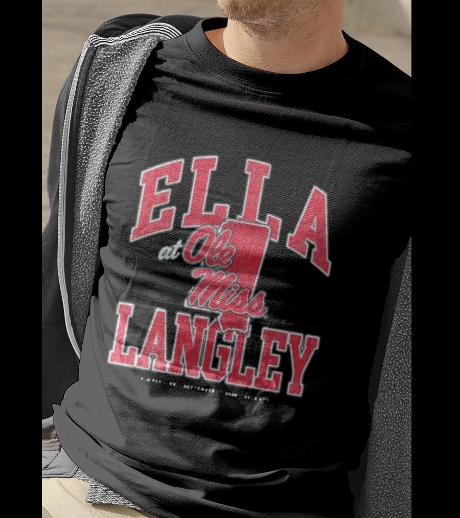 ELLA LANGLEY Ole Miss Mississippi T-Shirt