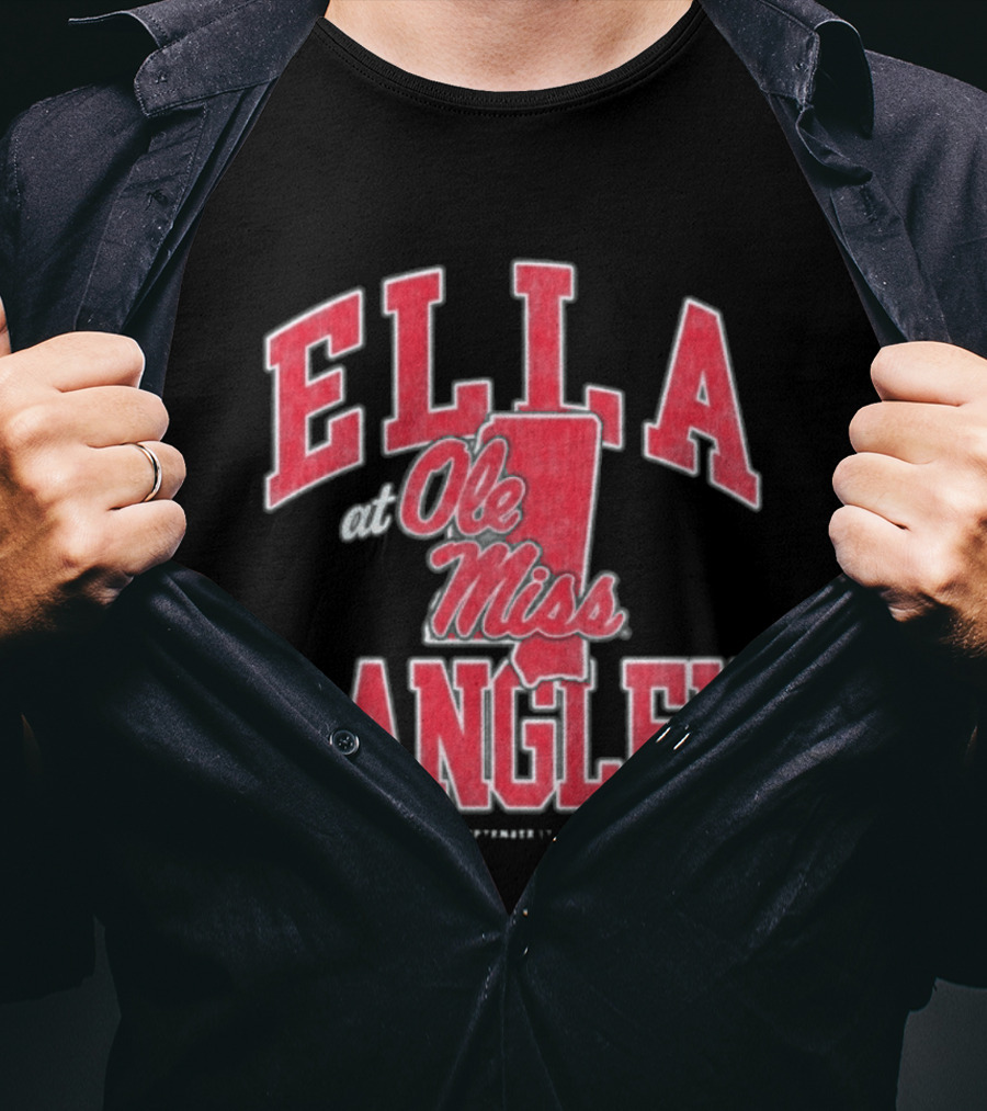 ELLA LANGLEY Ole Miss Mississippi T-Shirt