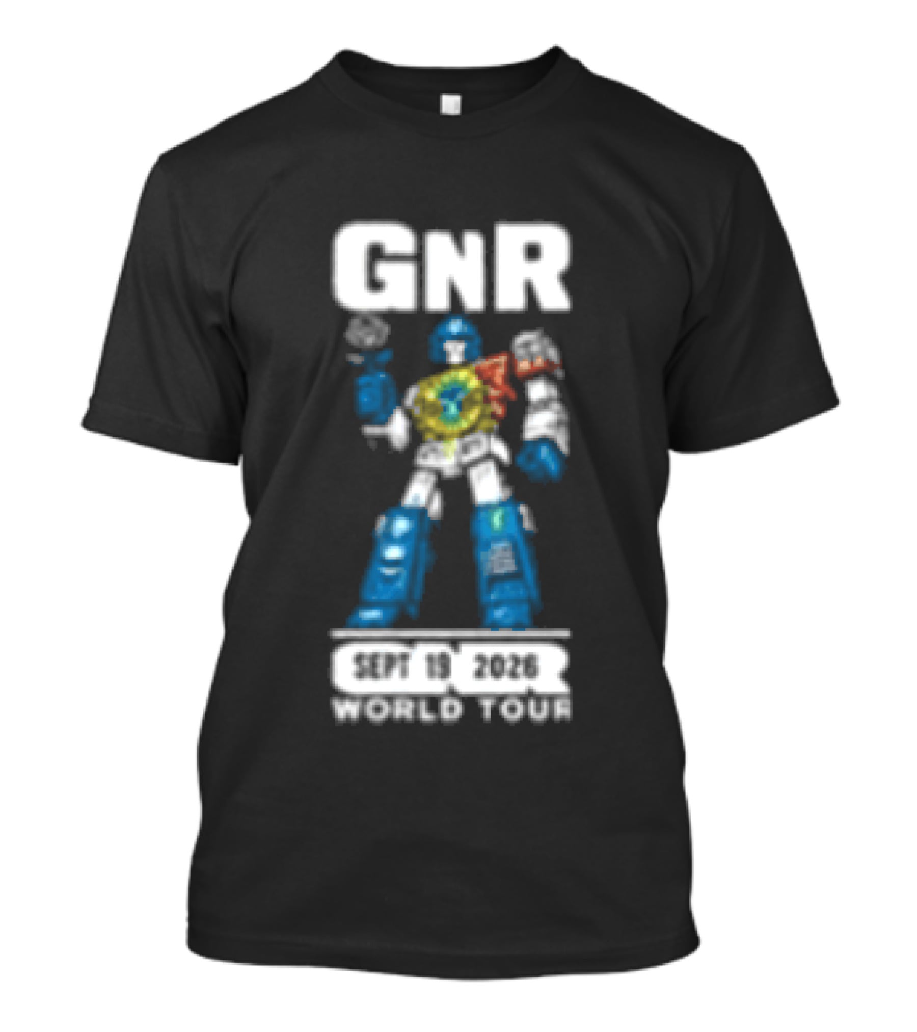 GNR Transformer Character Truist Park Atlanta GA 9 19 2026 T-Shirt