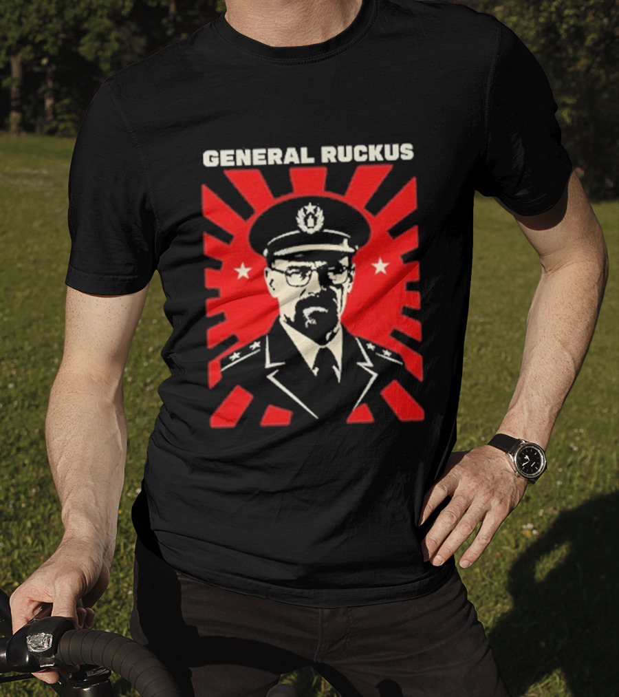 General Ruckus Walter White Red Star Uniform T-Shirt
