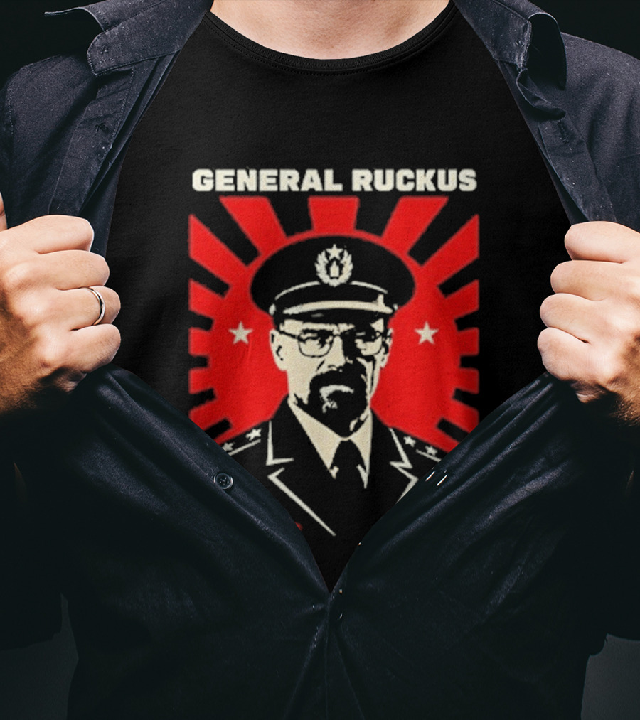 General Ruckus Walter White Red Star Uniform T-Shirt