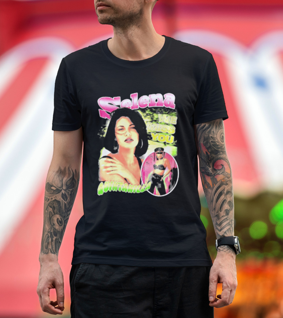 Selena Quintanilla We Miss You Tejano Music T-Shirt