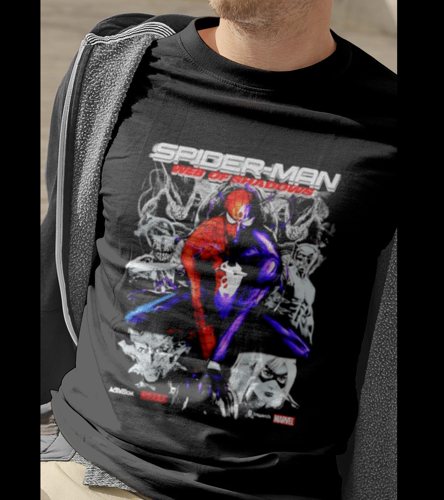 Spider Man Web Of Shadows Marvel Shaba Game T-Shirt