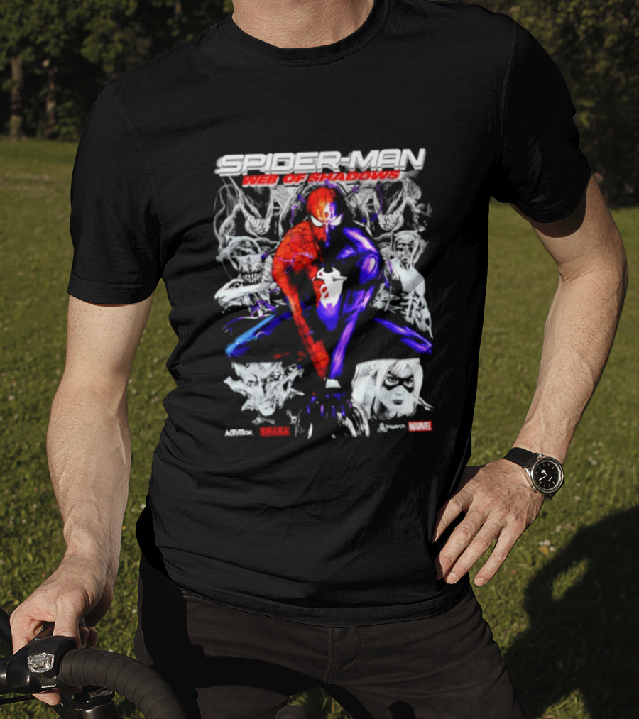 Spider Man Web Of Shadows Marvel Shaba Game T-Shirt