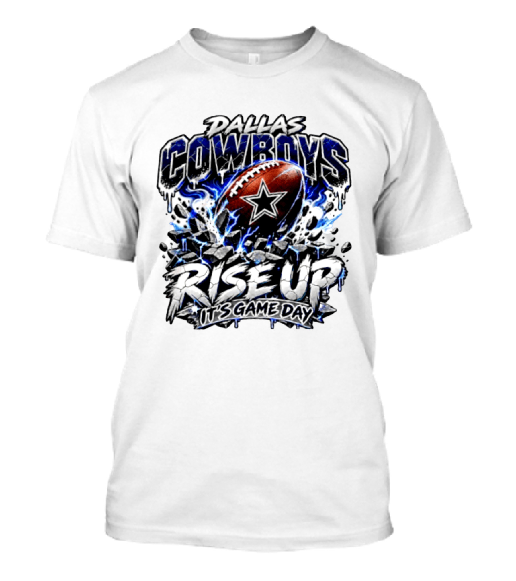 Dallas Cowboys Football Rise Up It's Game Day T-Shirt