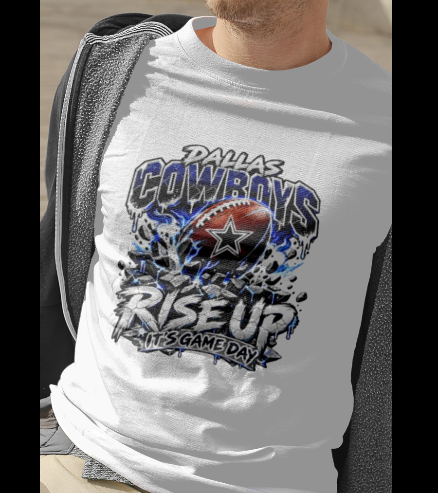 Dallas Cowboys Football Rise Up It's Game Day T-Shirt