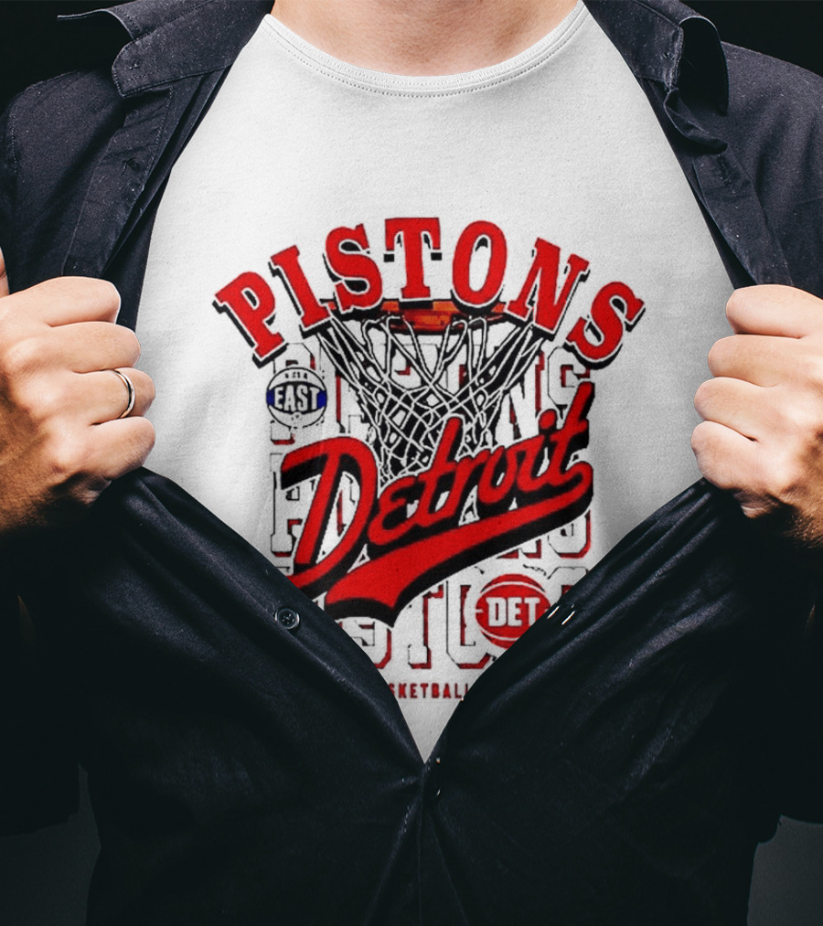 Pistons Detroit National Basketball Association East DET T-Shirt
