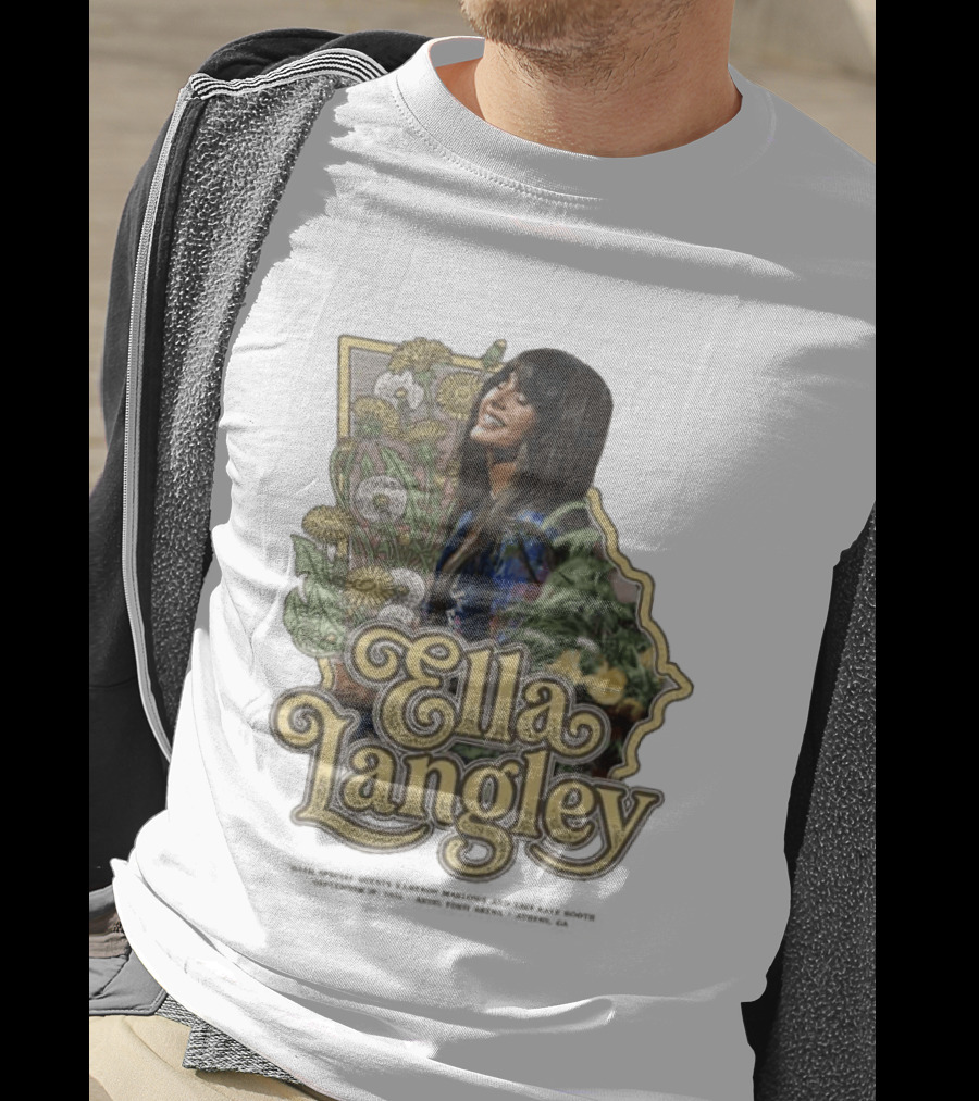 Ella Langley Akions Ford Arena 2026 Tour Athens GA September 18th Floral T-Shirt