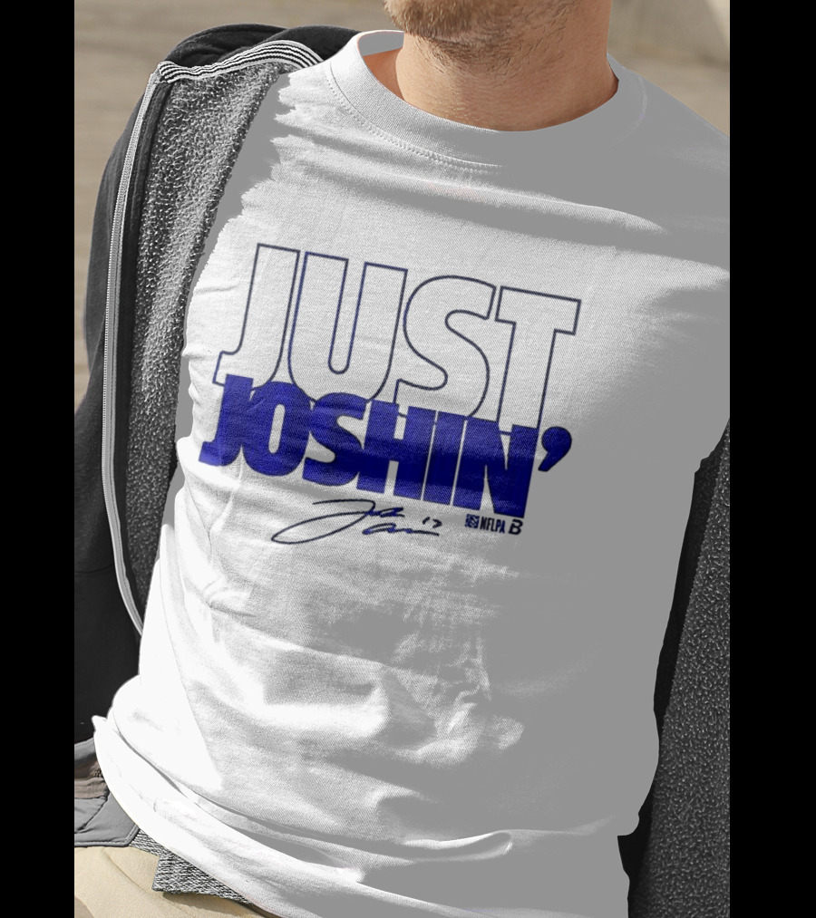 Just Joshin Josh Allen Signature Buffalo Football T-Shirt