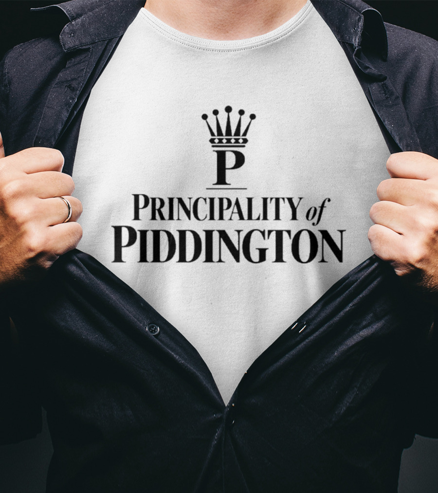 Principality Of Piddington Crown King Monarch T-Shirt