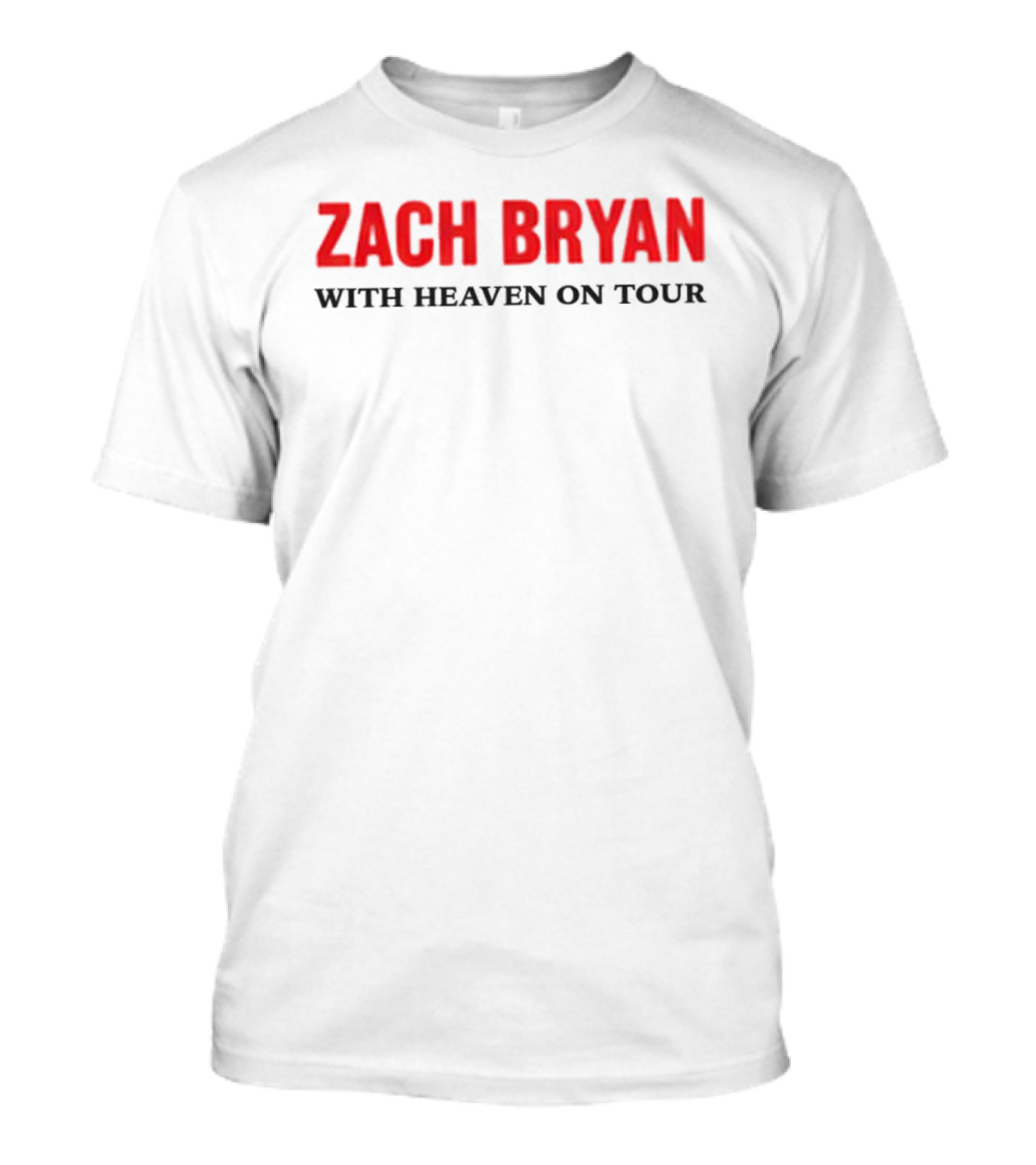 Zach Bryan The Woodlands 2026 With Heaven On Tour Dover DE September 18th 19th T-Shirt