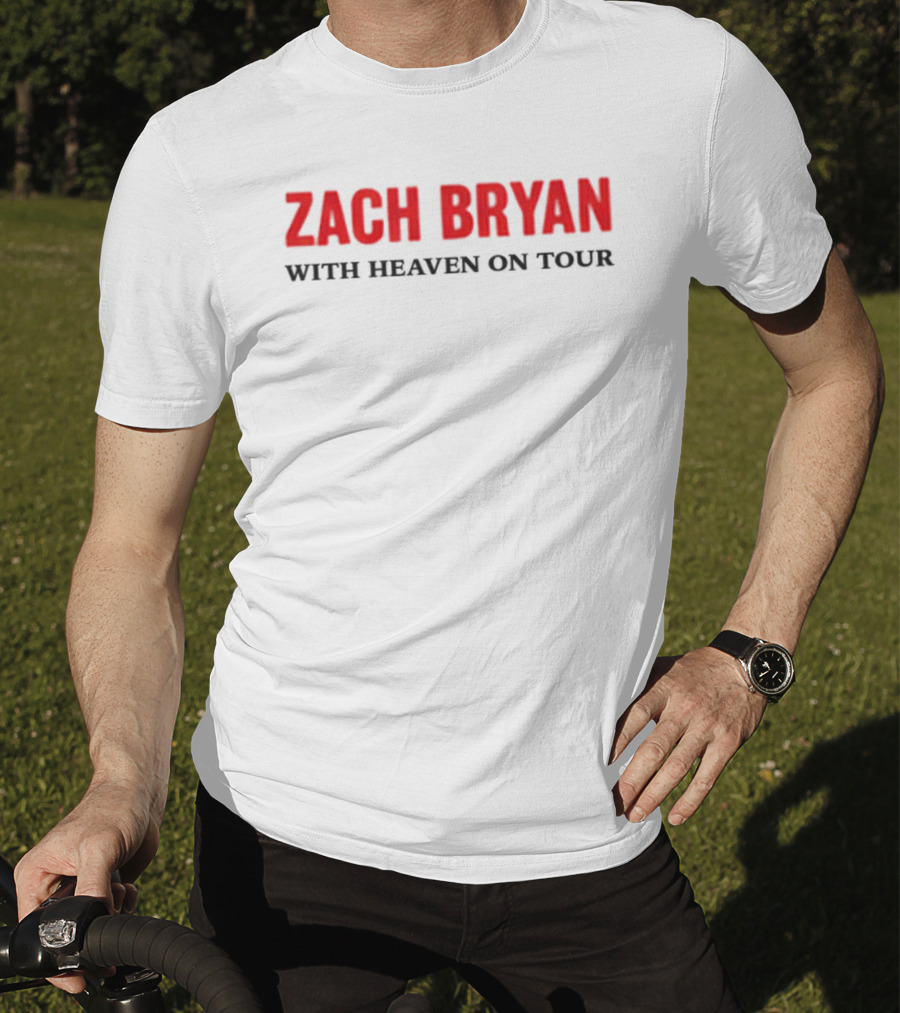 Zach Bryan The Woodlands 2026 With Heaven On Tour Dover DE September 18th 19th T-Shirt