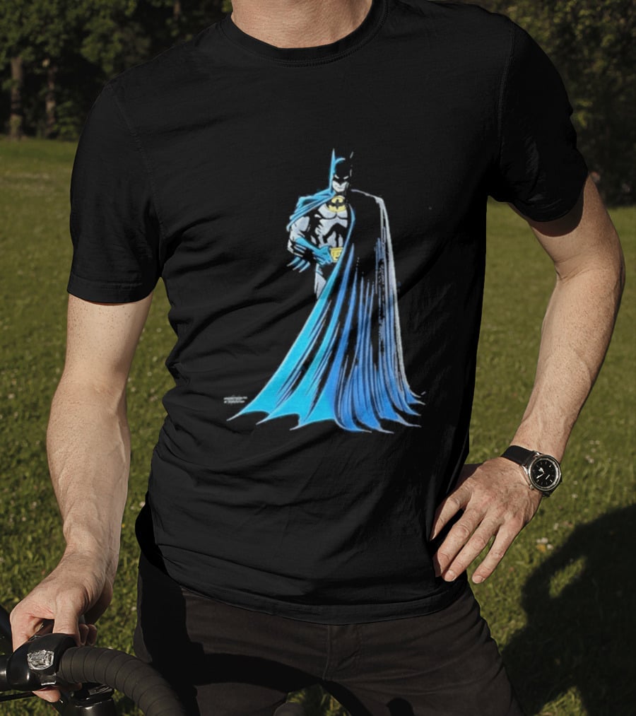 IShowSpeed 1989 Batman DC Comics Blue And Grey Cape T-Shirt