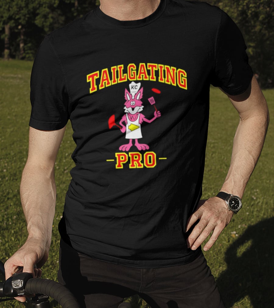 Kansas City Chiefs Tailgating Pro Cartoon Chef Fox T-Shirt