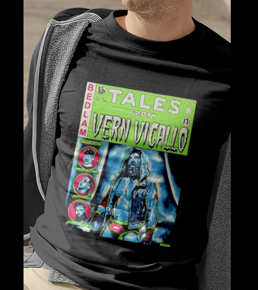 Tales From Vern Vicallo Featuring Bedlam Comic No 14 T-Shirt