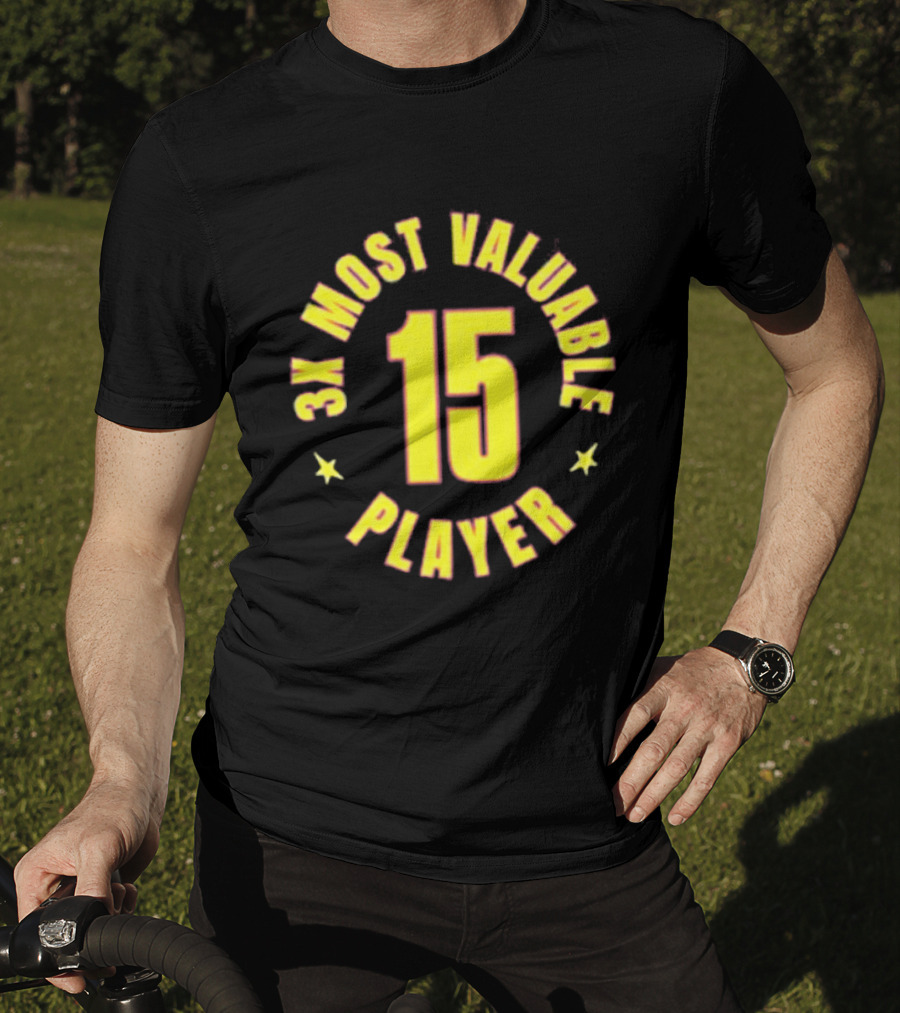3X Most Valuable Player 15 Stars T-Shirt