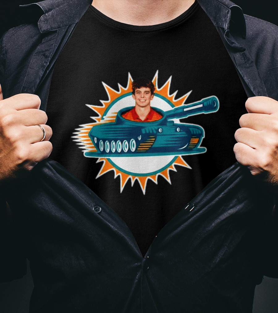 Arch Manning Miami Dolphins Tank Tua NFL T-Shirt