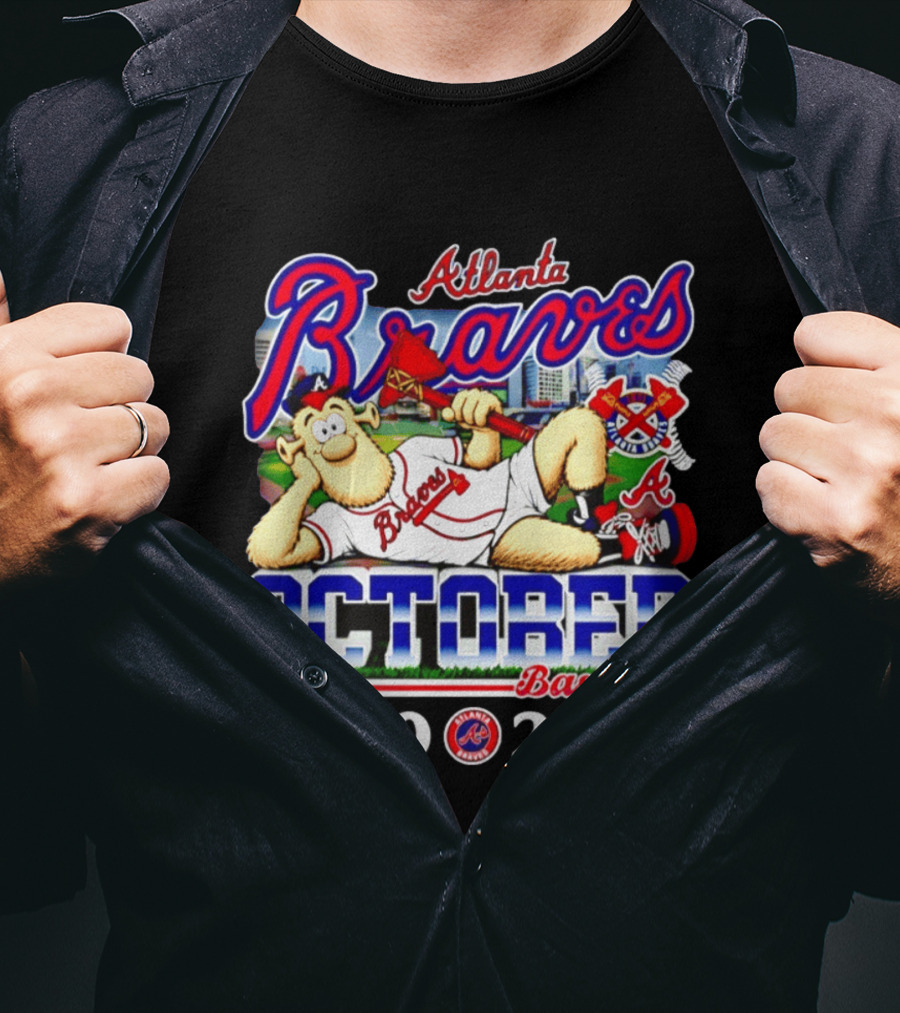 Atlanta Braves October Baseball 2026 MLB Postseason T-Shirt