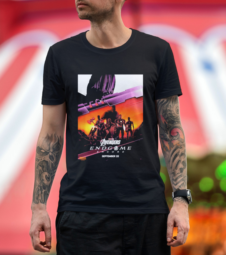 Avengers Endgame Encore Marvel Studios September 26 T-Shirt
