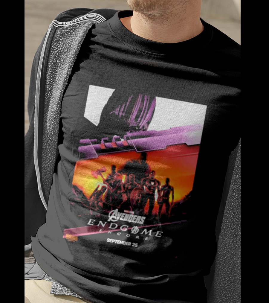 Avengers Endgame Encore Marvel Studios September 26 T-Shirt