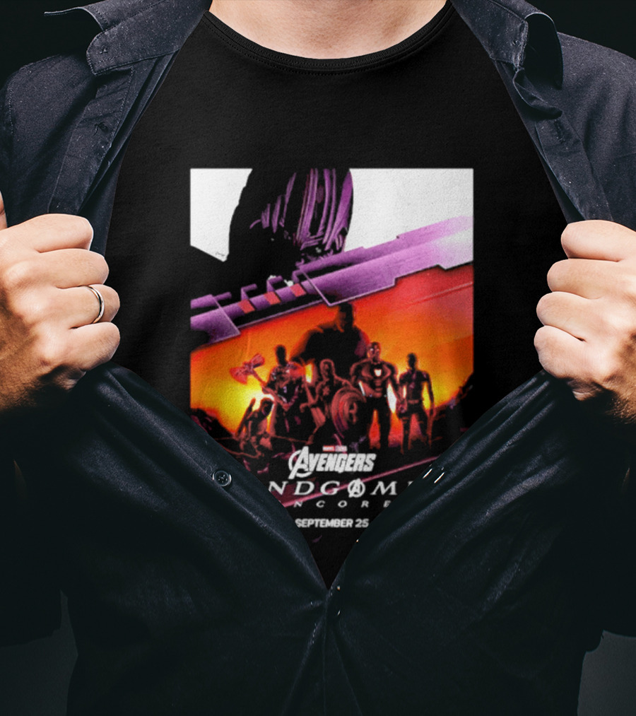 Avengers Endgame Encore Marvel Studios September 26 T-Shirt
