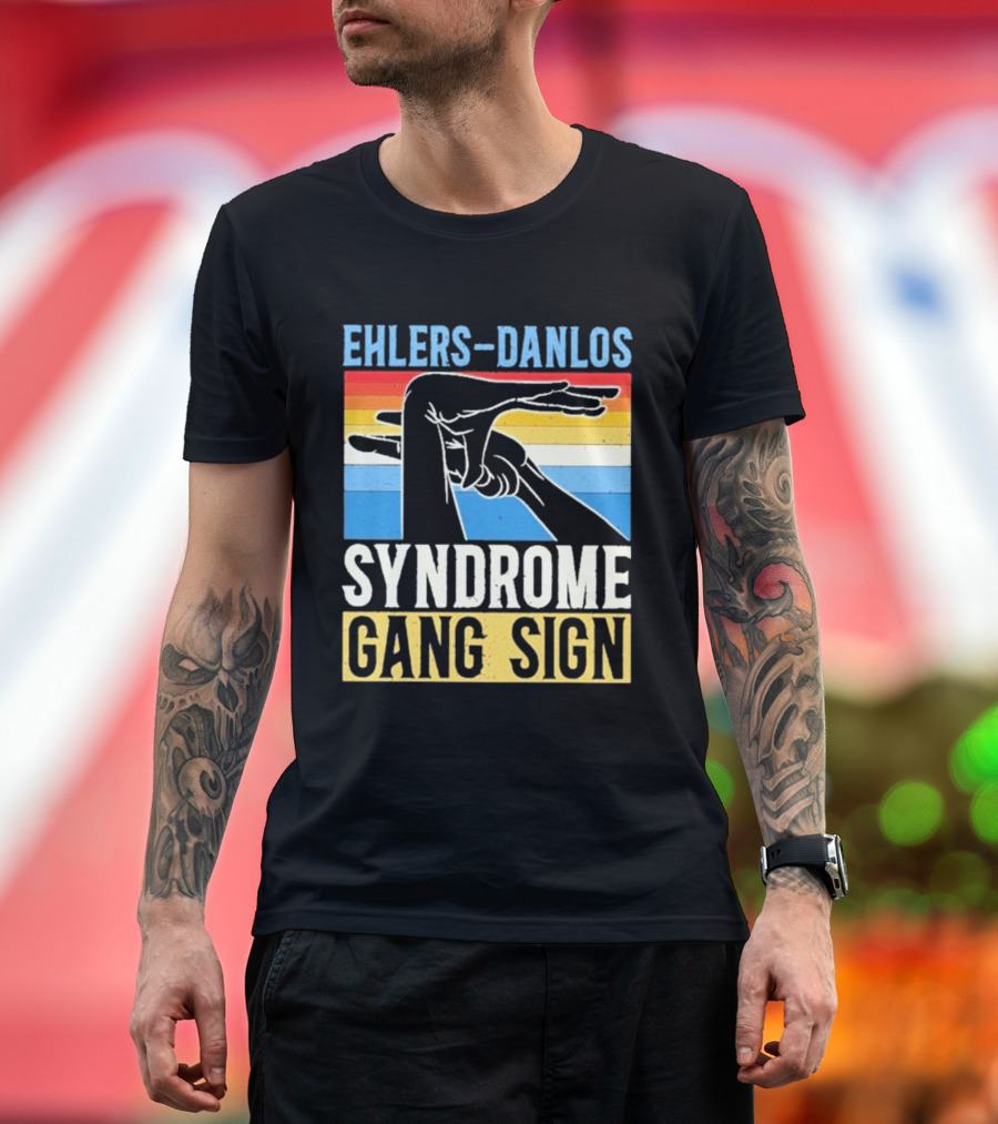 Ehlers Danlos Syndrome Gang Sign T-Shirt