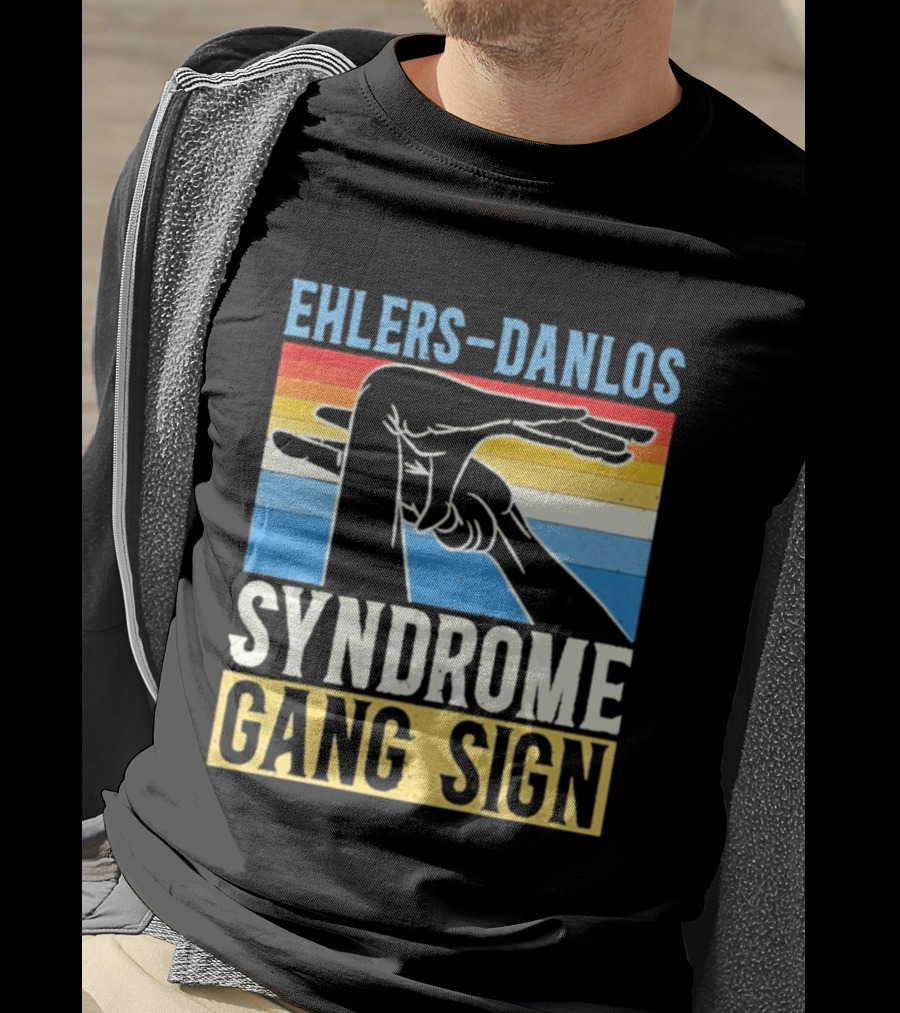 Ehlers Danlos Syndrome Gang Sign T-Shirt