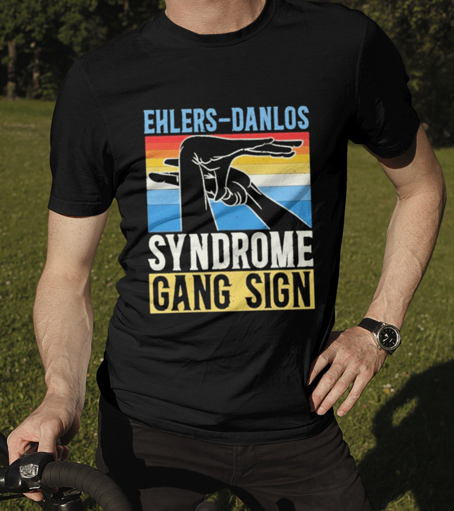 Ehlers Danlos Syndrome Gang Sign T-Shirt