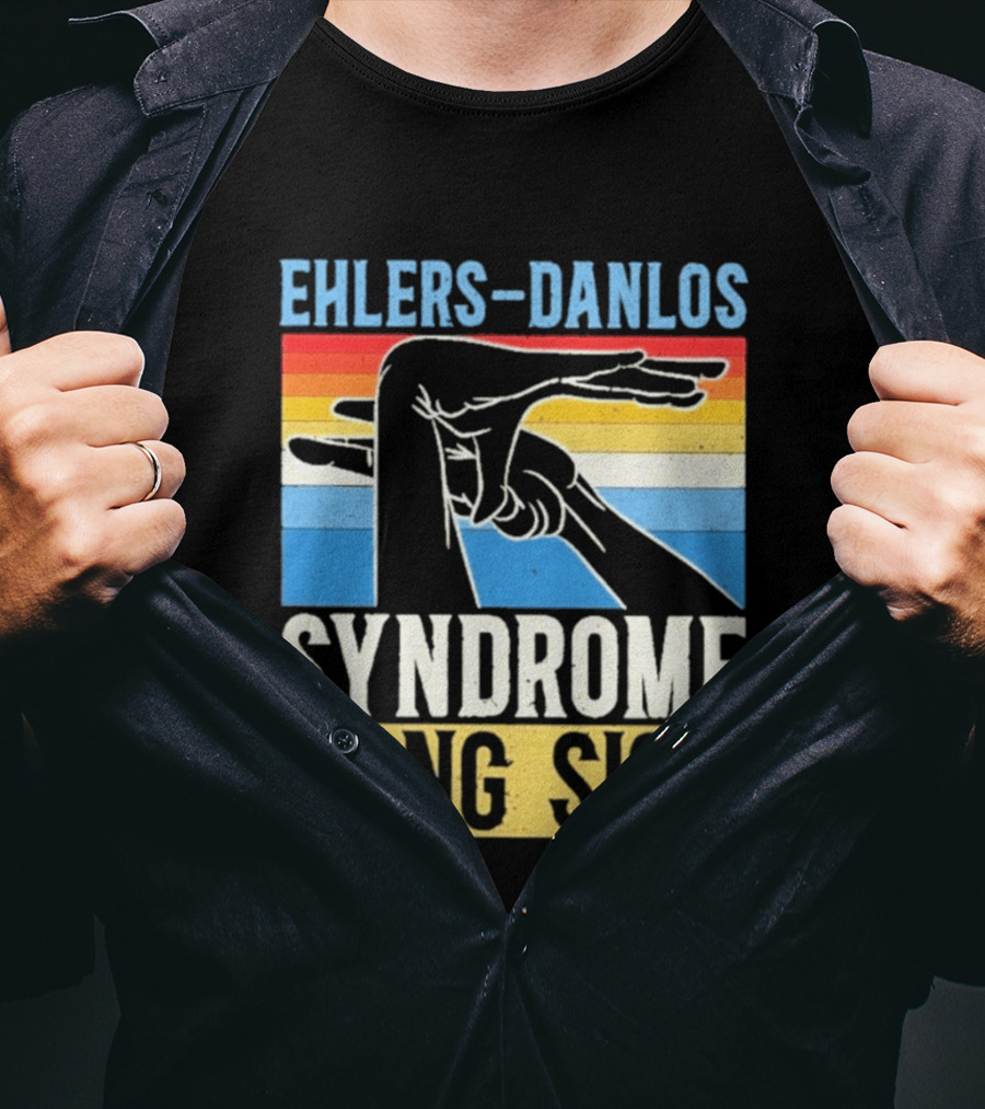 Ehlers Danlos Syndrome Gang Sign T-Shirt