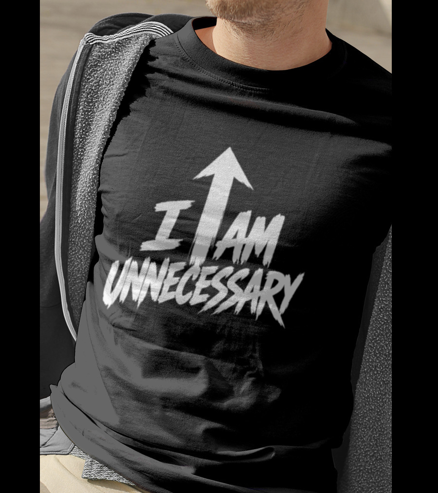 Ethan Iglesias I Am Unnecessary Arrow T-Shirt