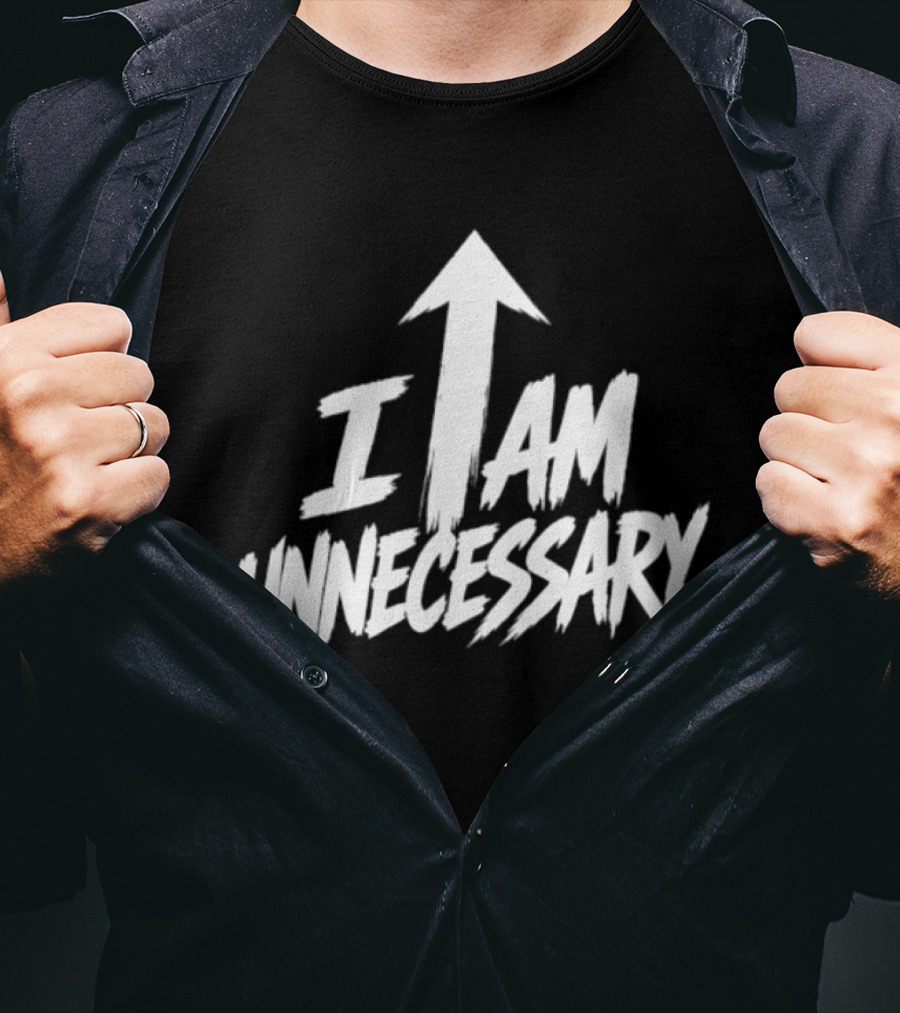 Ethan Iglesias I Am Unnecessary Arrow T-Shirt