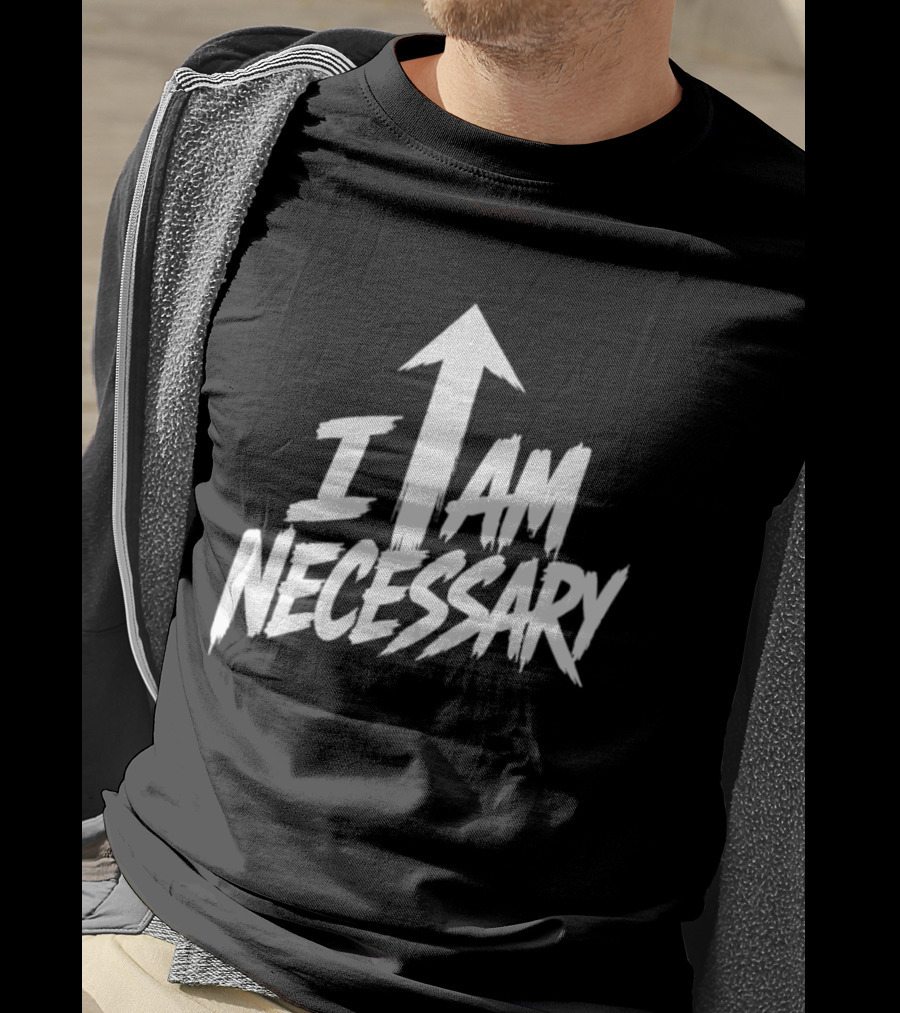 Ethan Iglesias Nece I Am Necessary Arrow T-Shirt