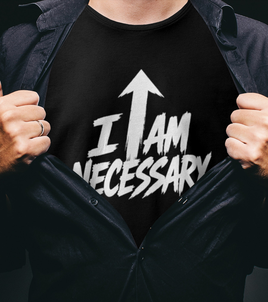 Ethan Iglesias Nece I Am Necessary Arrow T-Shirt