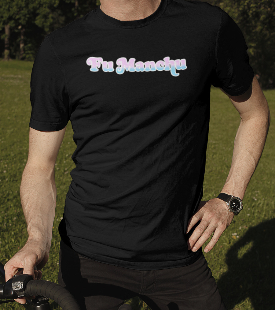 Fu Manchu The Action Is Go Sexy Girl Two Sided T-Shirt
