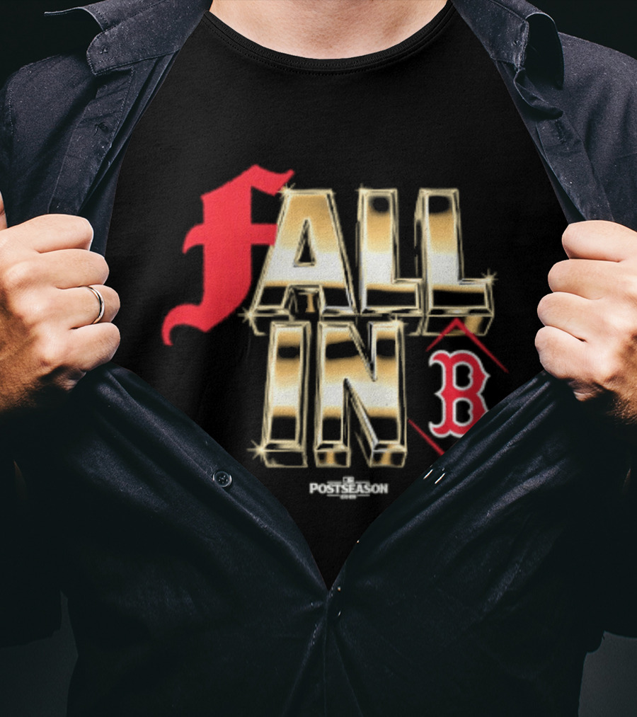 Boston Red Sox Fall In 2026 MLB Postseason Legend T-Shirt