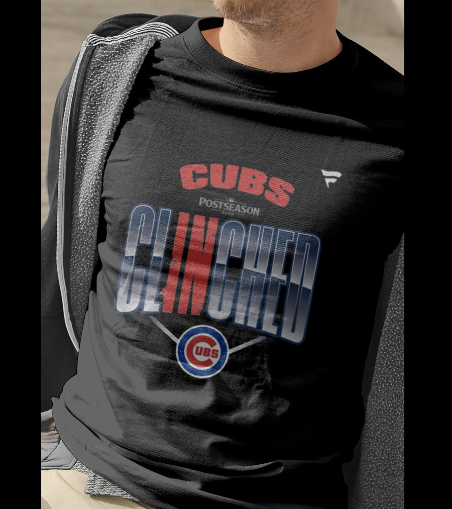 Chicago Cubs Postseason 2026 Clinched MLB T-Shirt