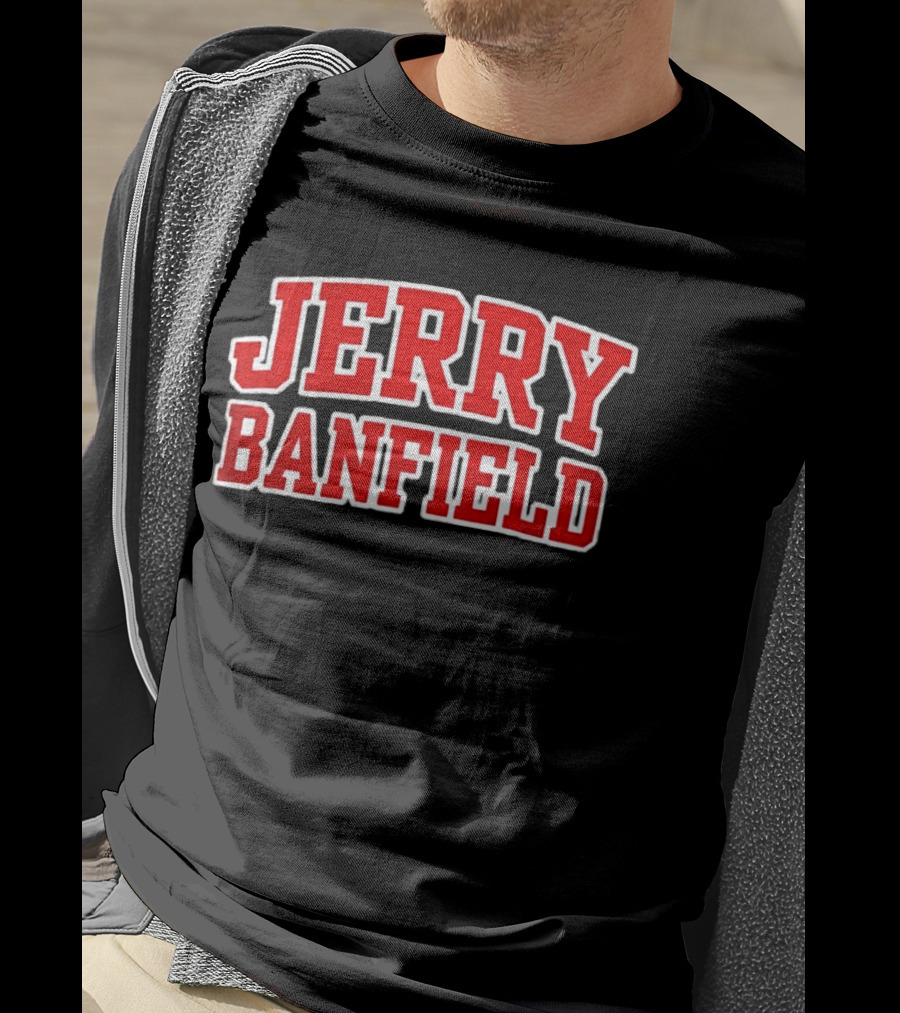 I Met The Queen Wearing This Jerry Banfield T-Shirt