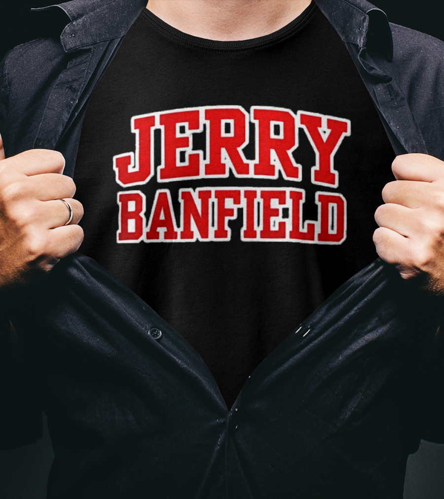 I Met The Queen Wearing This Jerry Banfield T-Shirt