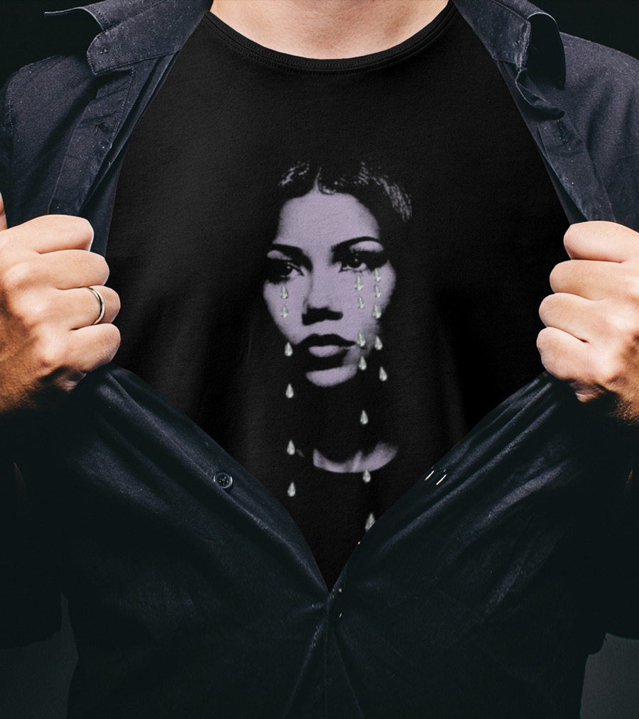 Jhene Aiko Westside Whimsy Heart Break Tears And Faces T-Shirt