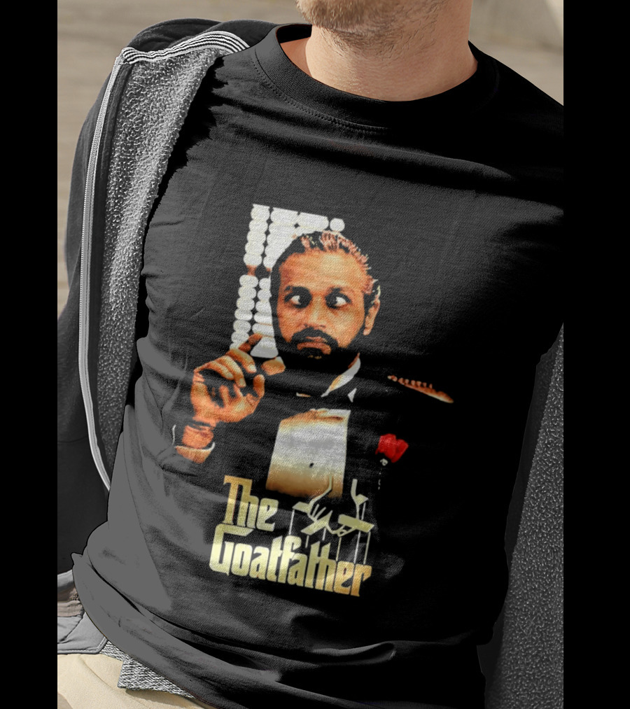 Kash Patel The Goatfather Classic Movie Godfather T-Shirt
