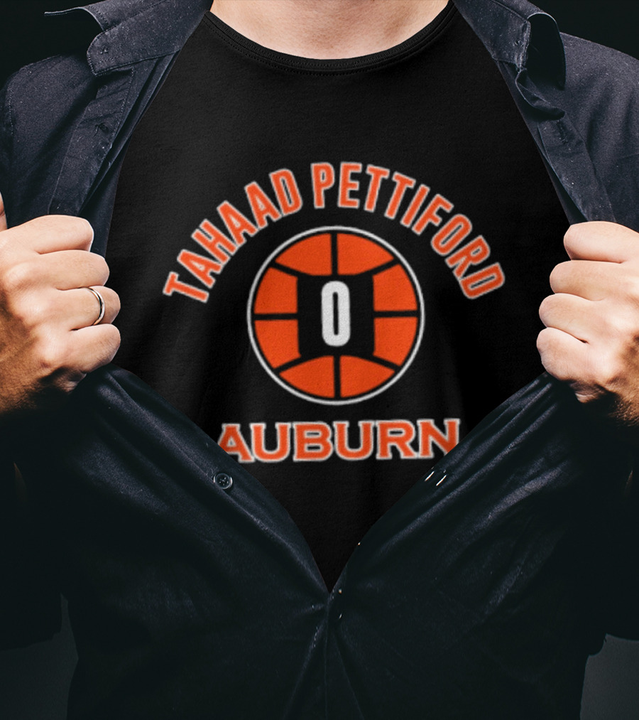 Tahaad Pettiford 0 Auburn Basketball Auburn Tigers T-Shirt