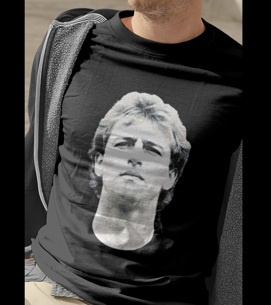 Larry Bird Big Head Boston Celtics Bird Series T-Shirt