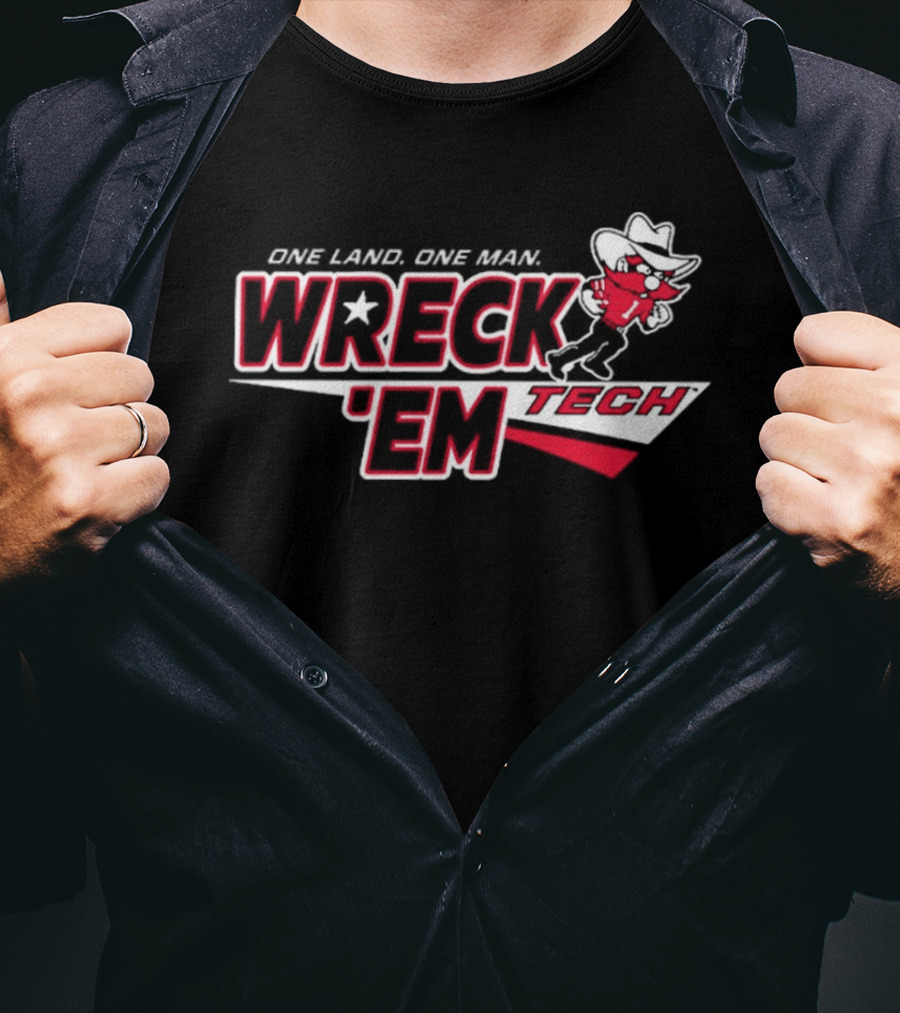 Texas Tech Red Raiders Wreck Em Tech Football NCAA 2026 Give Em Hell T-Shirt