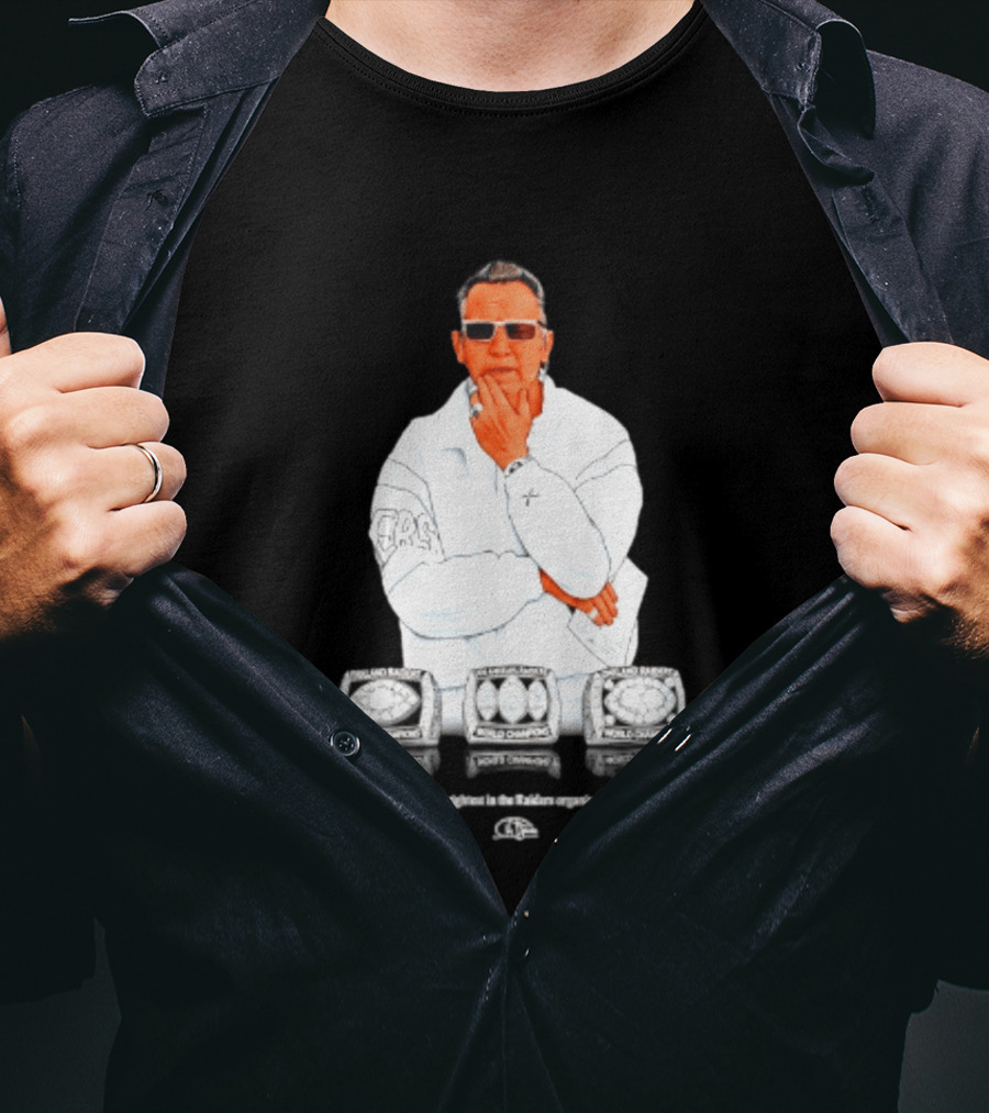 Maxx Crosby Las Vegas Raiders Al Davis World Champion Rings T-Shirt